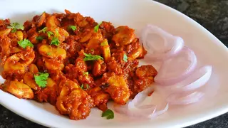 Chili Garlic Mushrooms 