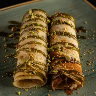 Palačinke sa pistać kremom 250g / Crepes with pistachio cream