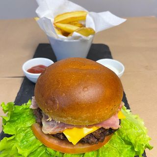 Hambúrguer Brioche á Prazeres
