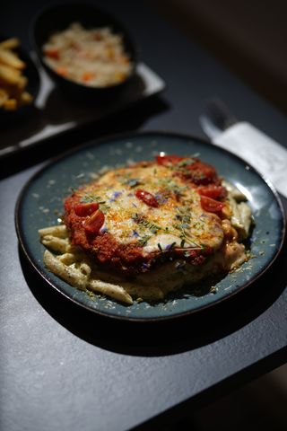Poulet À La Parmigiana