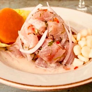 Ceviche de pescado 