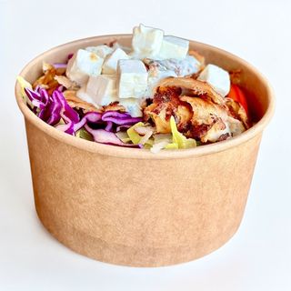 Kebab salata sa feta sirom