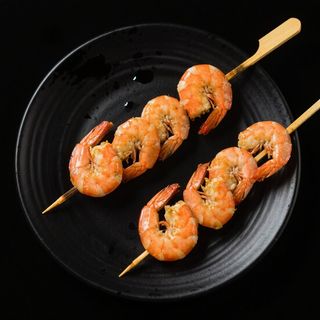66. Pincho de Gamba. Shrimp Skewer