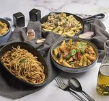 Menú 5 Pastas + Alitas De Pollo (6 Uds.) 