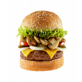 грибной бургер