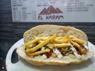 Salsiccia e patatine - panino