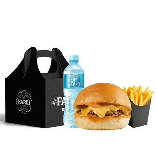 Cет мясной мини-чизбургер 