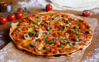 Pizza Crispy Chicken 600 gr