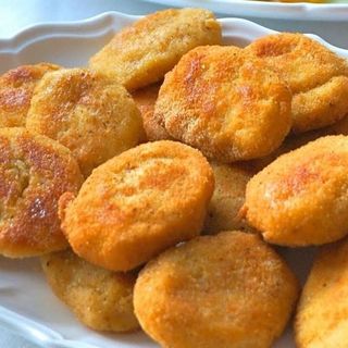 plato nuggets de pollo