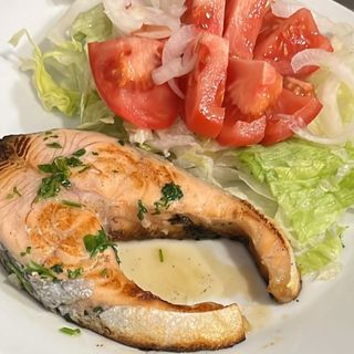 Menu (1) croquetas  (2) Salmón 