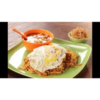 Chicken Triple Fried Rice Noodles