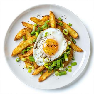 Sarteninas La De Queso De Cabra Y Patatas Fritas