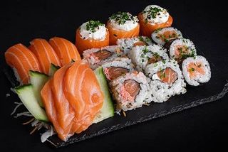 Menu Salmão (18 peças)