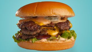 Menù triple cheese burger