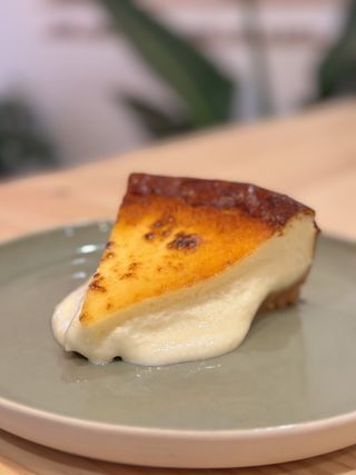 Tarta de queso Cabra porción