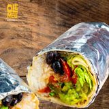 Super burrito  XXL vegan verduras y guacamole