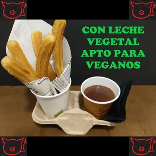 Churros Con Chocolate - APTO VEGAN@S