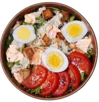 Салат Цезар з лососем (290г)