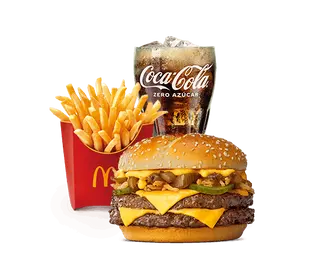 McMenú Doble Philly Cheese Stack
