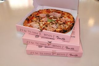 Pizza De Jamón Y Champiñones 31 Cm.