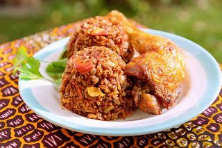 Jollof all in one Big Pack with Free Drink