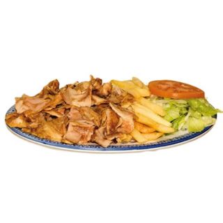 Plato Doner Kebab Mixto