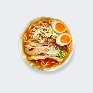 Aji-tama kara miso ramen