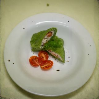 Naleśniki ze szpinakiem i łososiem 6szt.