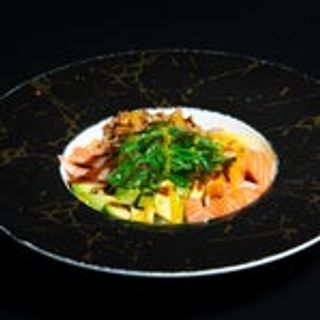 301 Poke salmon style