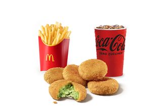 McMenu 5 Crocchette con spinaci e Parmigiano Reggiano