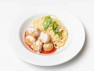 Спагетти с фрикадельками