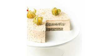 TORT MAKOWY Z KREMEM POMARAŃCZOWYM