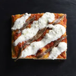 Stracciata e alici  singola