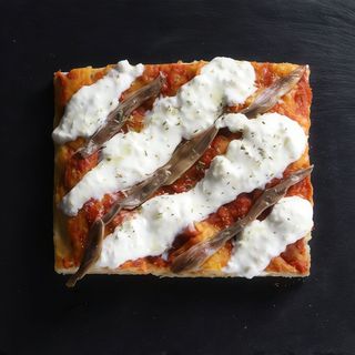 Stracciata e alici  singola