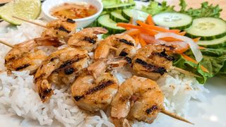 Plat Crevette Grillé
