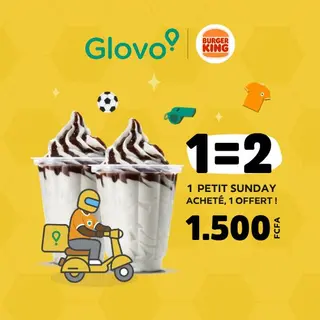 CO38 - Sundae ou Milkshake Petit 1 acheté + 1 offert