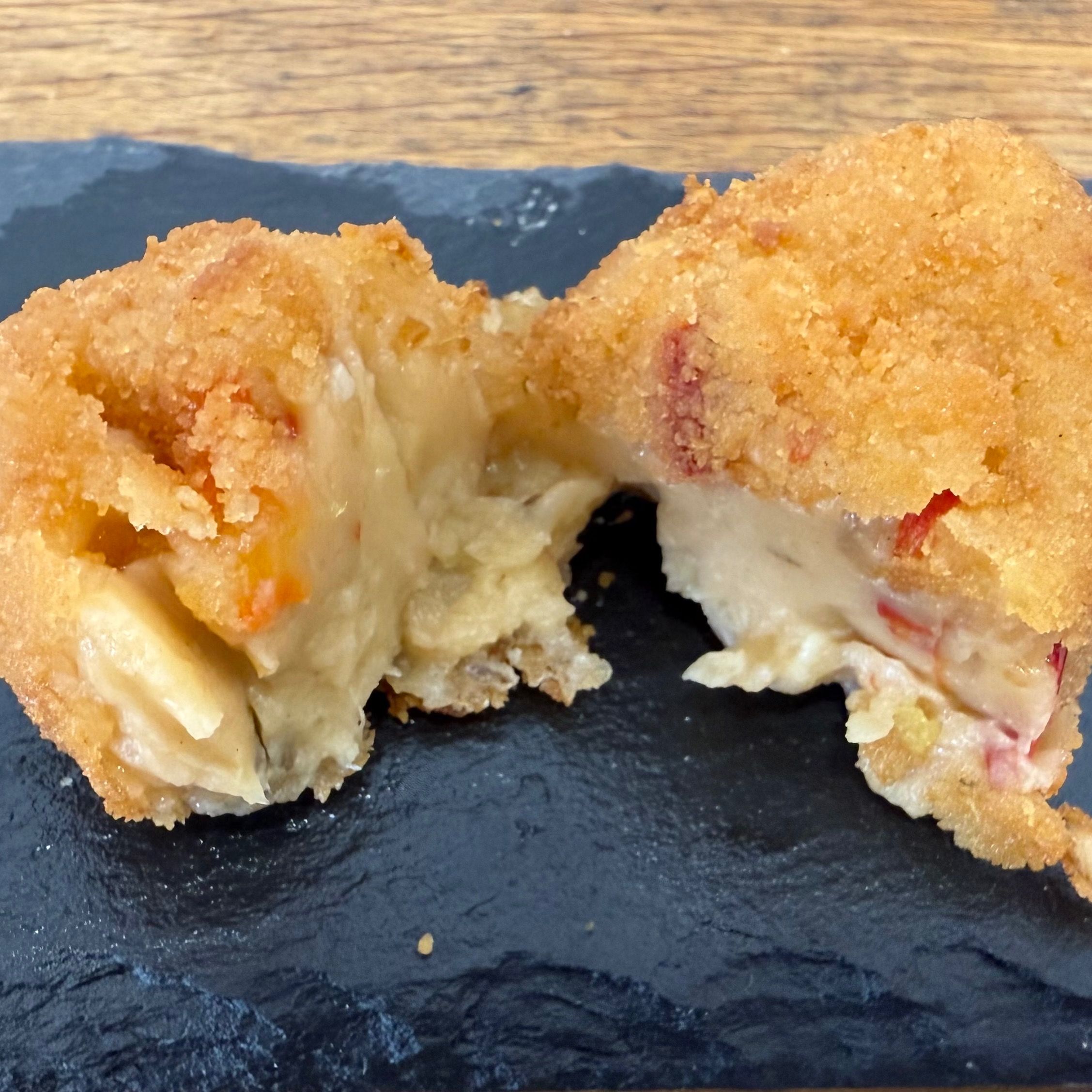 Croqueta casera verduras con queso de cabra(5 unidades)