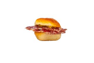 Panino al latte - Salame di Felino
