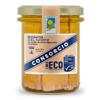Bonito en Aceite de Oliva Virgen Extra Ecológico Consorcio 122 Gr.