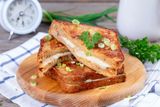 тост с запеченным сыром