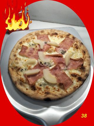 Pizza Especial Gorgonzola Pera Y Prosciutto (30 Cm.)