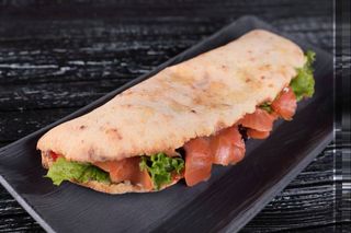 Итальянский сэндвич с семгой