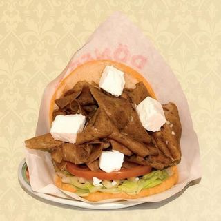 Döner Kebab Con Carne Y Queso