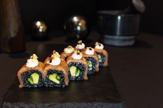Black Philadelphia Roll