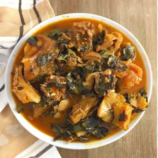Oha Soup With 1 Swallow And 2 Meat