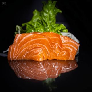 130. Sashimi de Salmón 3P. Salmon Sashimi 3 Pieces