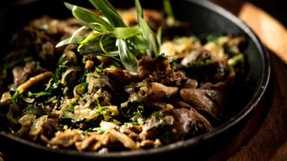 ხის სოკოს ჩაშუშული