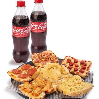 Combo MontyPizza com bebida para dois