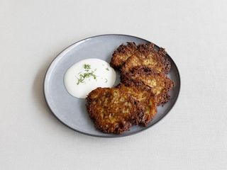 Chrupiące placki ziemniaczane