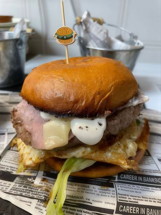 Hamburguesa completa + bebida